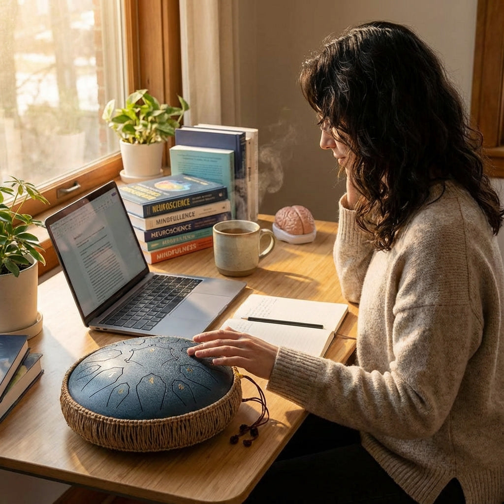 7 Daily Rituals You Can Create With a Steel Tongue Drum to Reduce Stress & Improve Mindfulness